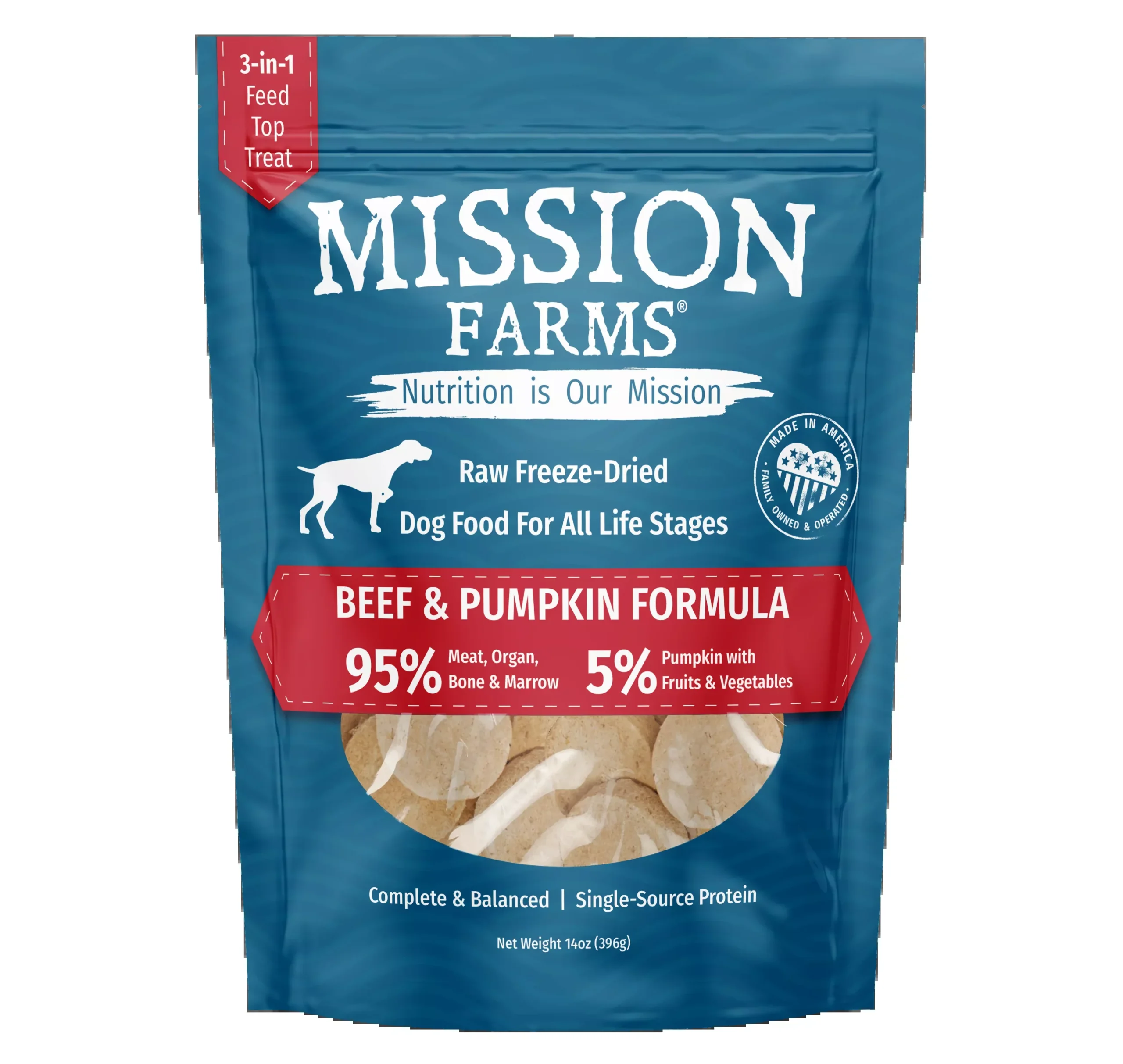 Beef & Pumpkin - 14oz Bag