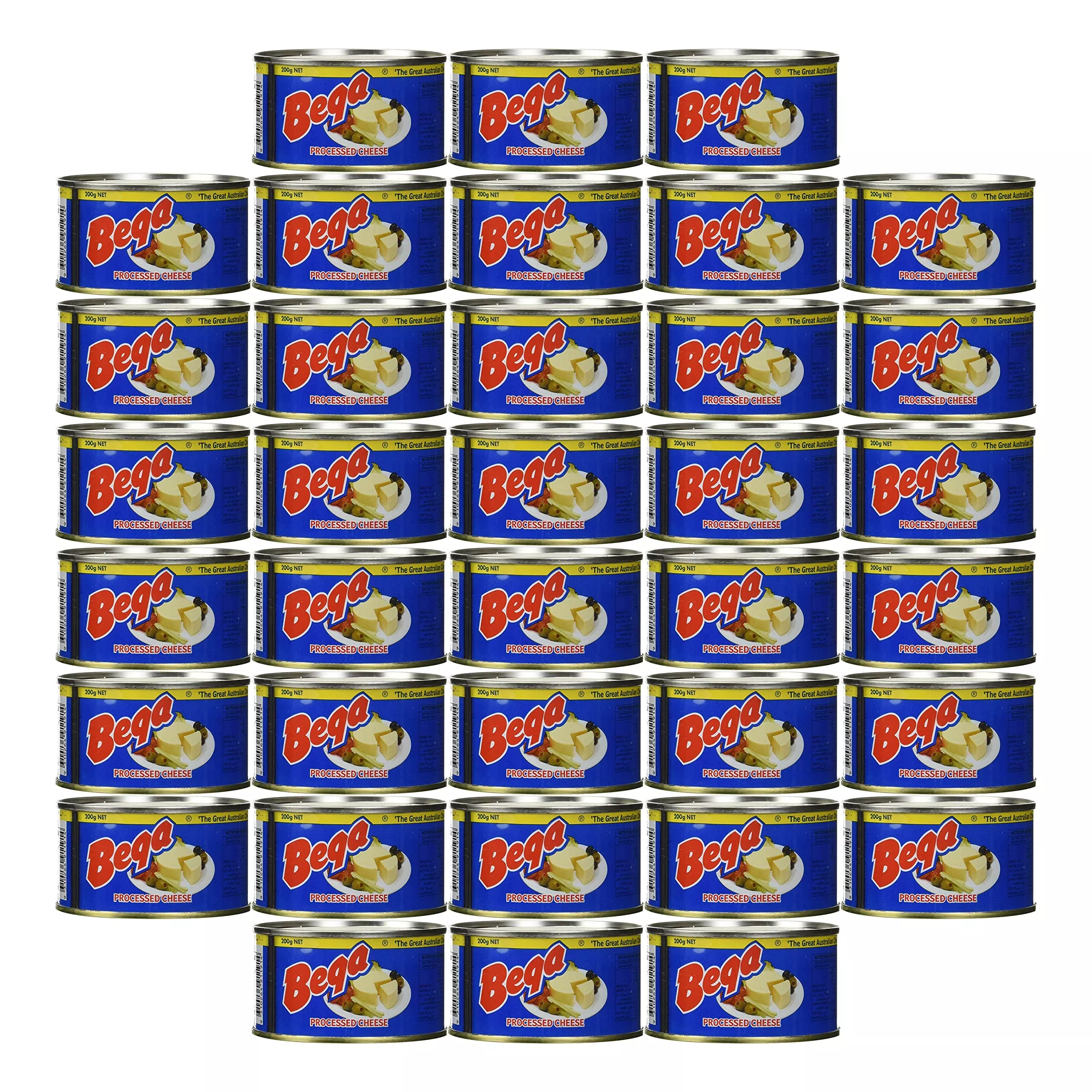 Bega - Canned Australian Processed Cheese - 36 Pack