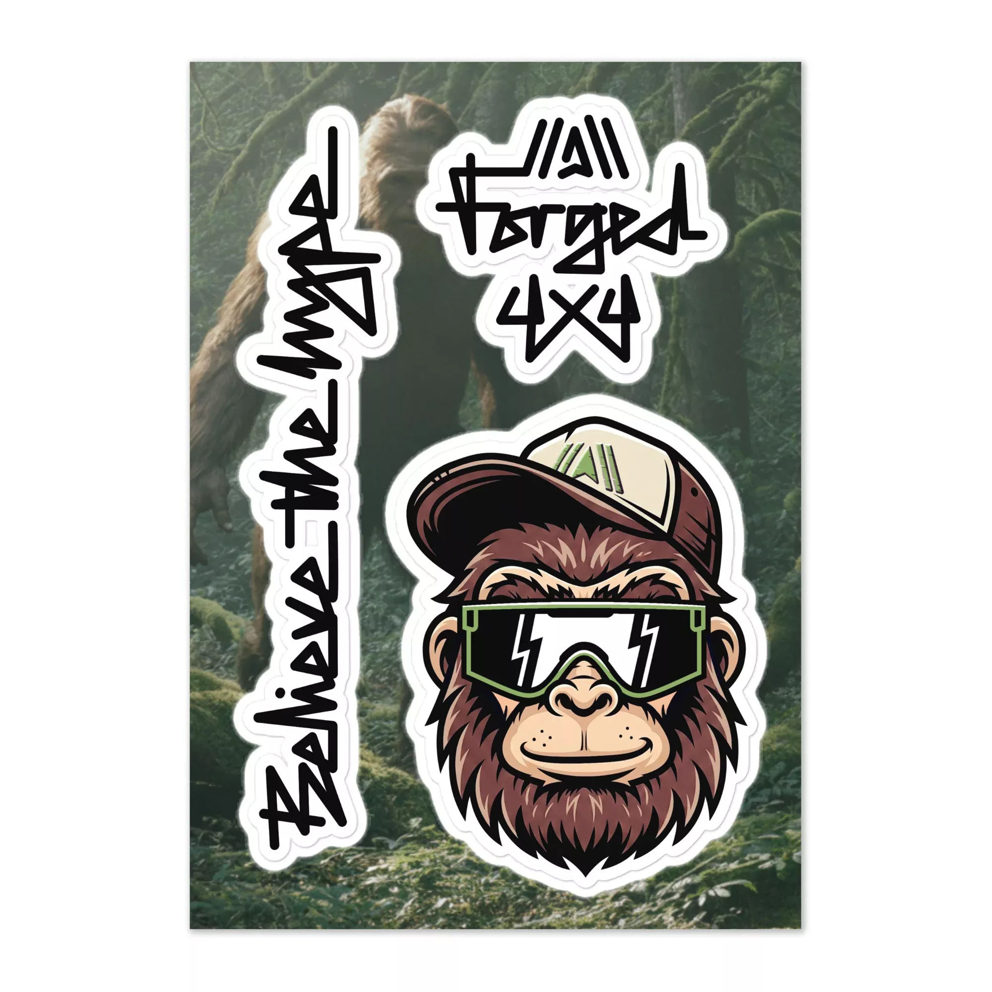 Believe The Hype Sticker Sheet