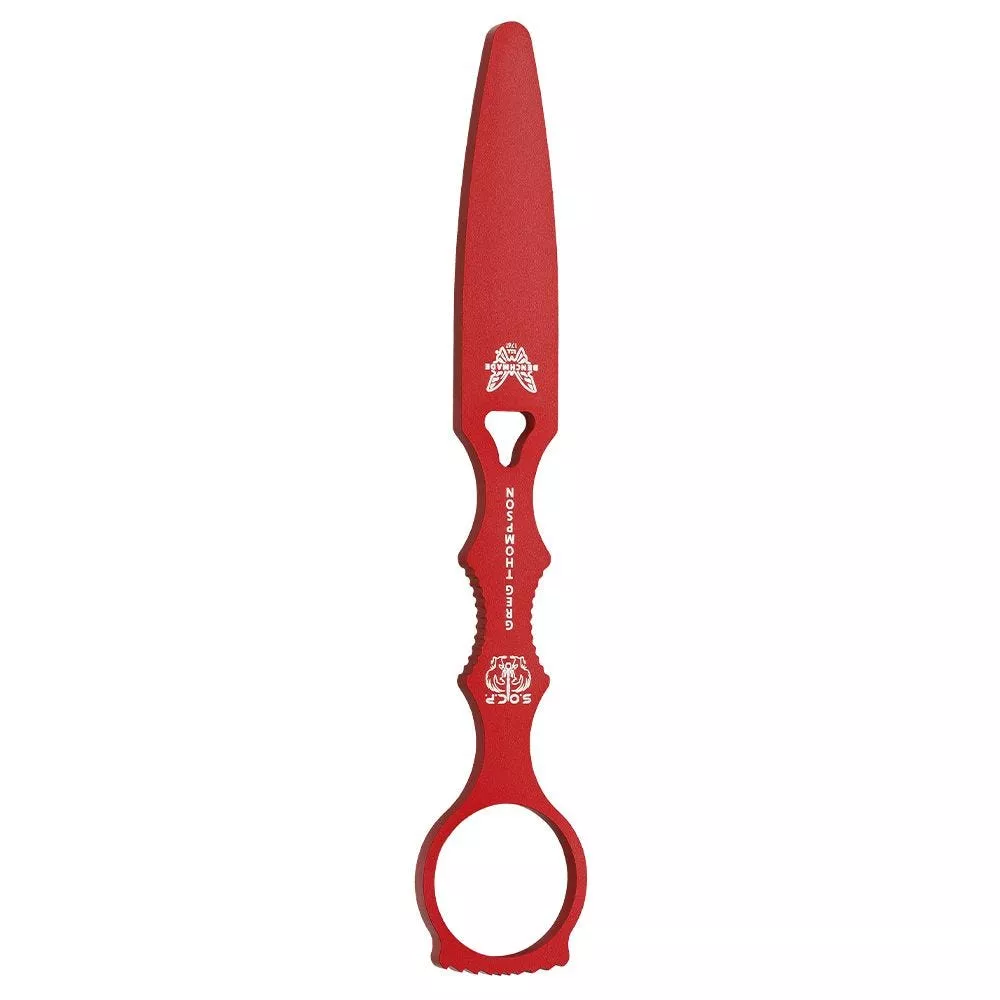 Benchmade 176TSOCP Dagger Trainer 3.22″ Red