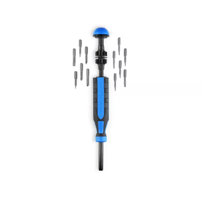 Benchmade 50141 6.10″ Knifesmith Multi-Bit Driver Kit 12 Bit Screwdriver Set