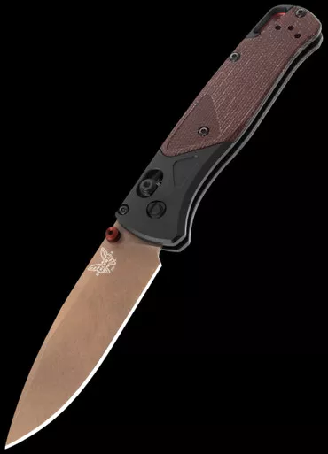 Benchmade 535FE-2602 Bugout Battlewashed Micarta Folding Knife