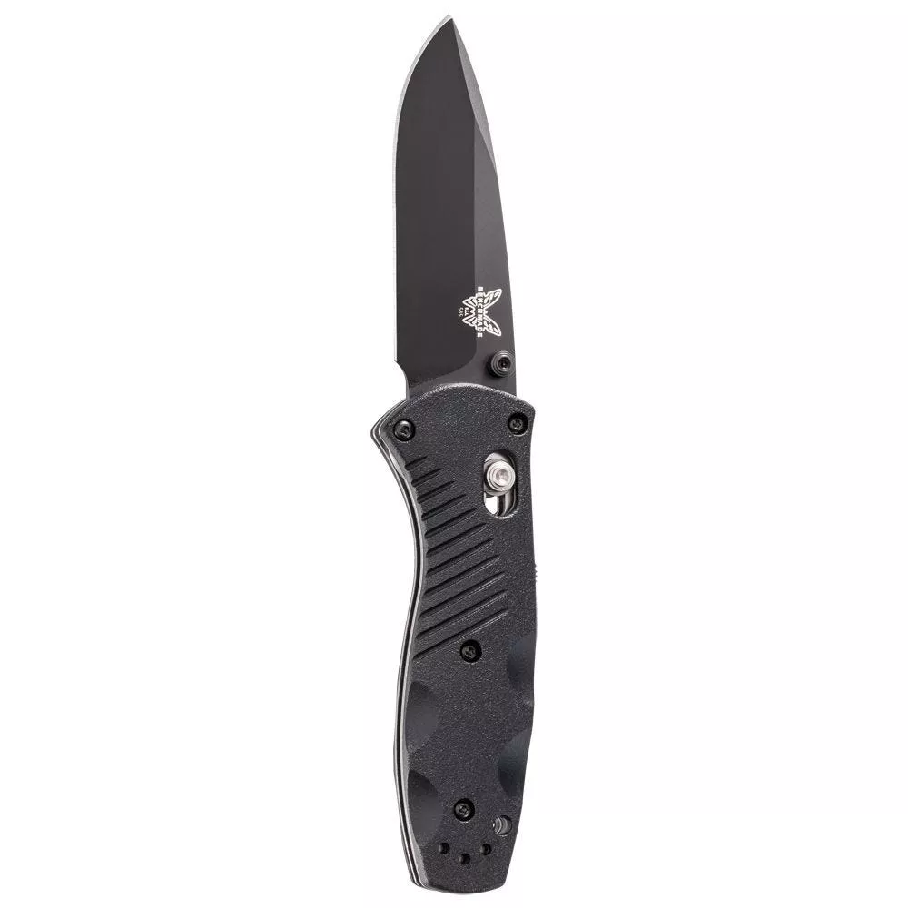 Benchmade 585BK Mini Barrage – AXIS Assisted Opener – 2.91″ BK1 Black Finish 154CM Blade BK1 Black Blade – Black Valox Scales