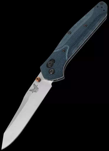 Benchmade 940-04 Osborne Blue Denim Micarta Folding Knife