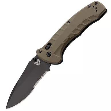Benchmade 980SBK 3.7" CPM-S30V (58-60 HRC) Serrated Drop-point Blade