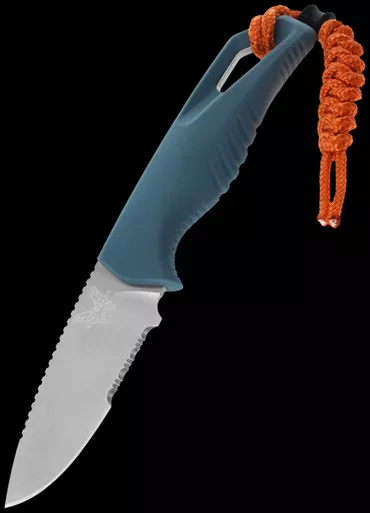 Benchmade Intersect 18050S Blue Santoprene - Part-Serrated