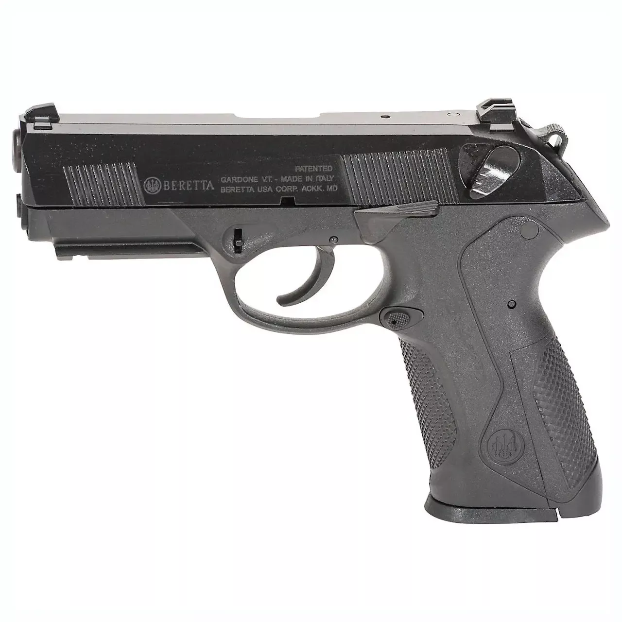 Beretta Model Px4 Storm 9mm w/ 3 Backstraps 4″ BBL Black Matte 17 Rd