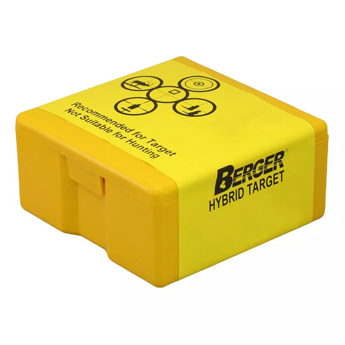 Berger Target Bullet 30 Cal 168 Gr Hybrid Target 100/Box