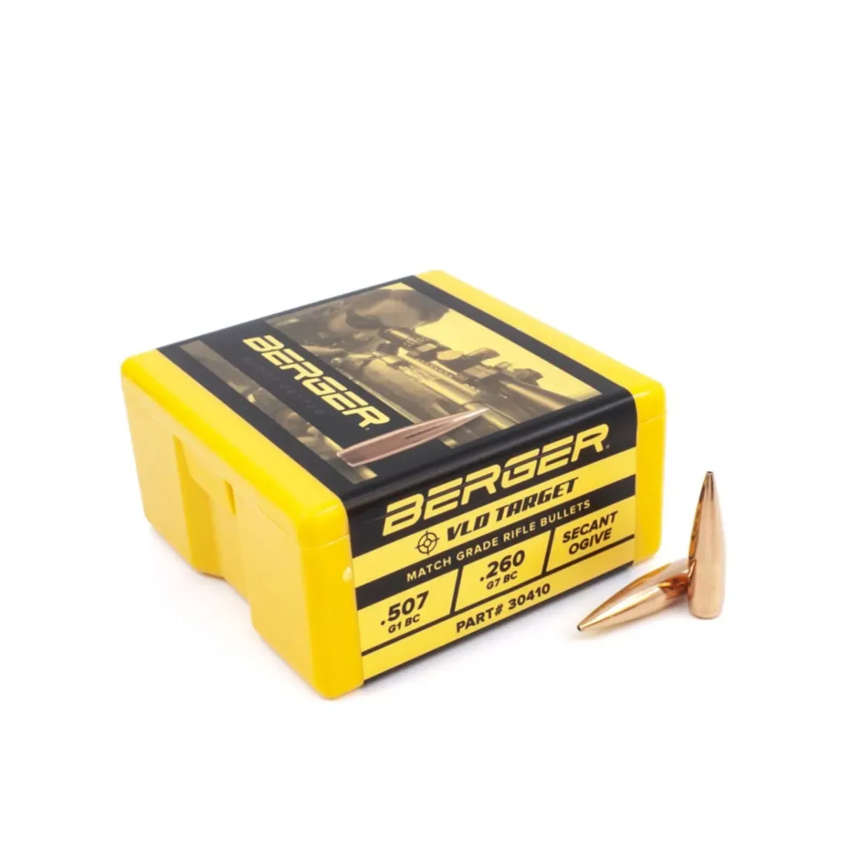 Berger Target Bullet 30 Cal. 168 VLD