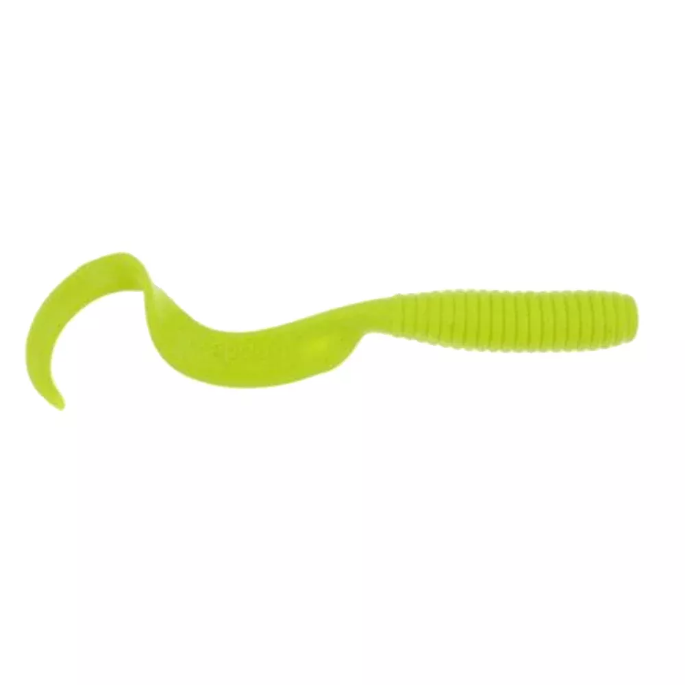 Berkley Gulp! Saltwater Grub – 5″ – Chartreuse [1436830]