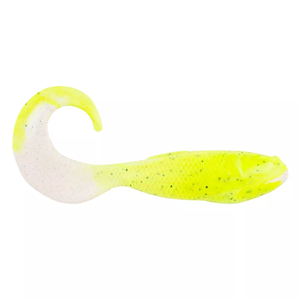 Berkley Gulp! Saltwater Swimming Mullet – 4″ – Chartreuse Pepper Neon [1509663]