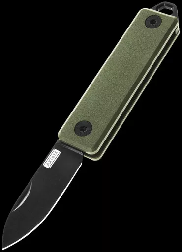 Bestech Axiom Aluminium OD Green PVD Folding Knife