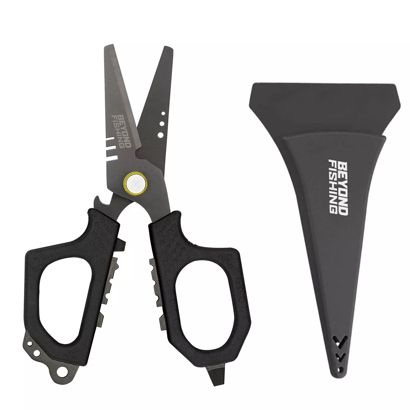 Beyond Fishing 6.5″ Pro Shears – Premium Braid Cutting Scissors