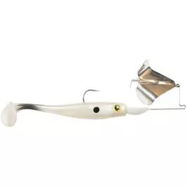 Big Bite Baits Suicide Buzzbait - 3/8 oz. - Silver Blade/Pearl