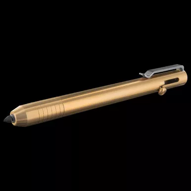 Big Idea Design Bolt Action Brass Marker Pen