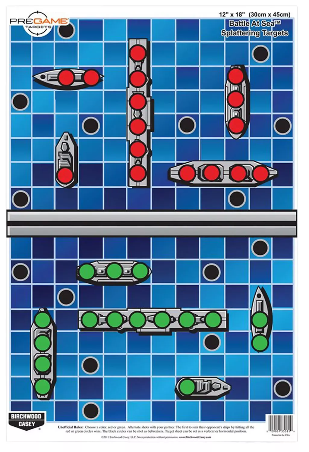 Birchwood Casey Battle at Sea Target 12″ x 18″