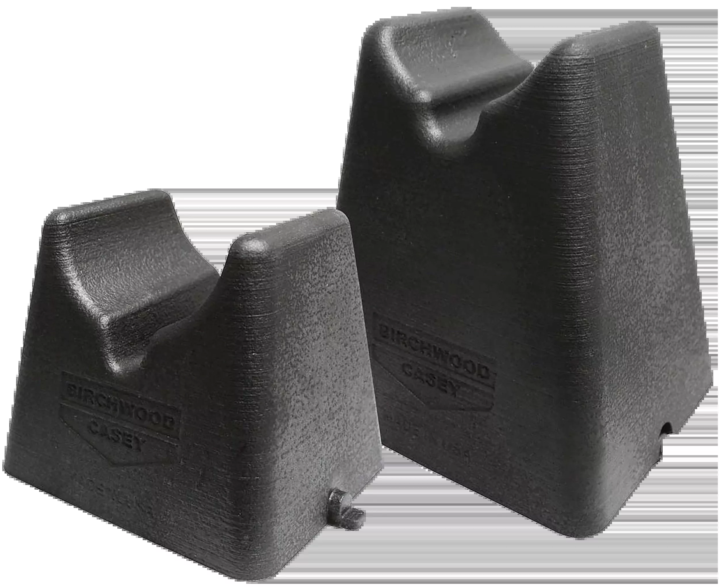 Birchwood Casey Nest Rest 2-Piece Shooting Rest, Stackable Soft Rubber Rests with Non-Skid Grip – 48202