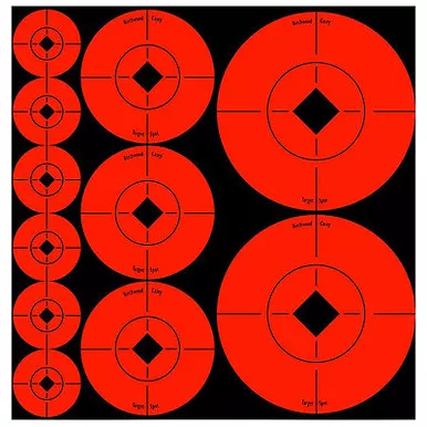 Birchwood Casey Self Adhesive Assorted Target Spots, 33928