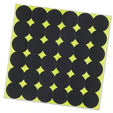 Birchwood Casey Shoot-N-C 1in Reactive Target Pasters Package of 432, 34115