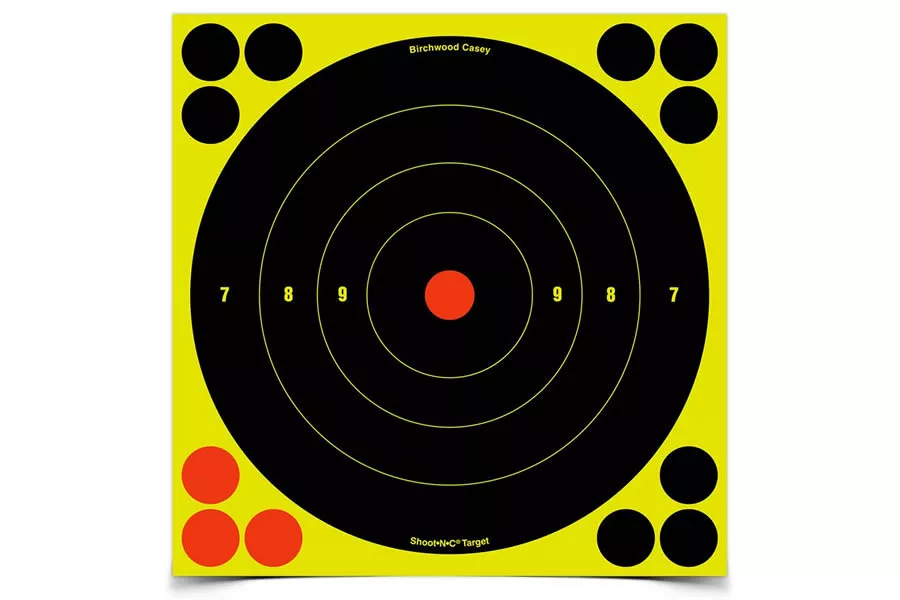 Birchwood Casey Shoot-N-C Self-Adhesive 8 inch Targets (30 Pack)