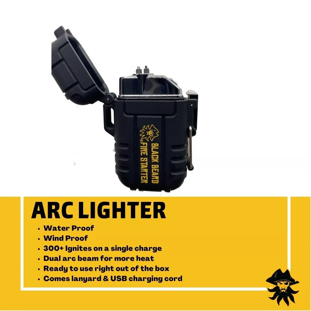 Black Beard Arc Lighter | Rig Ready Gear