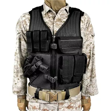 Blackhawk 30EV26BK Omega Elite™ Cross Draw/Pistol Mag Vest