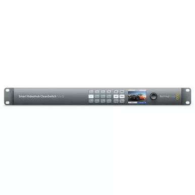 BLACKMAGIC DESIGN Smart Videohub CleanSwitch 12x12 (VHUBSMTCS6G1212)