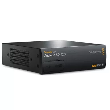 BLACKMAGIC DESIGN Teranex Mini Audio to SDI 12G Converter (CONVNTRM/CB/AUSDI)