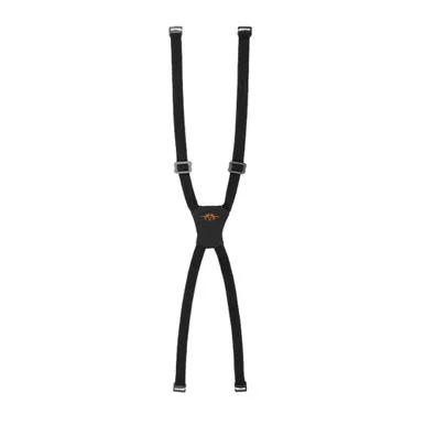 BLASER Men's Black Suspenders (121015-140/800-STK)