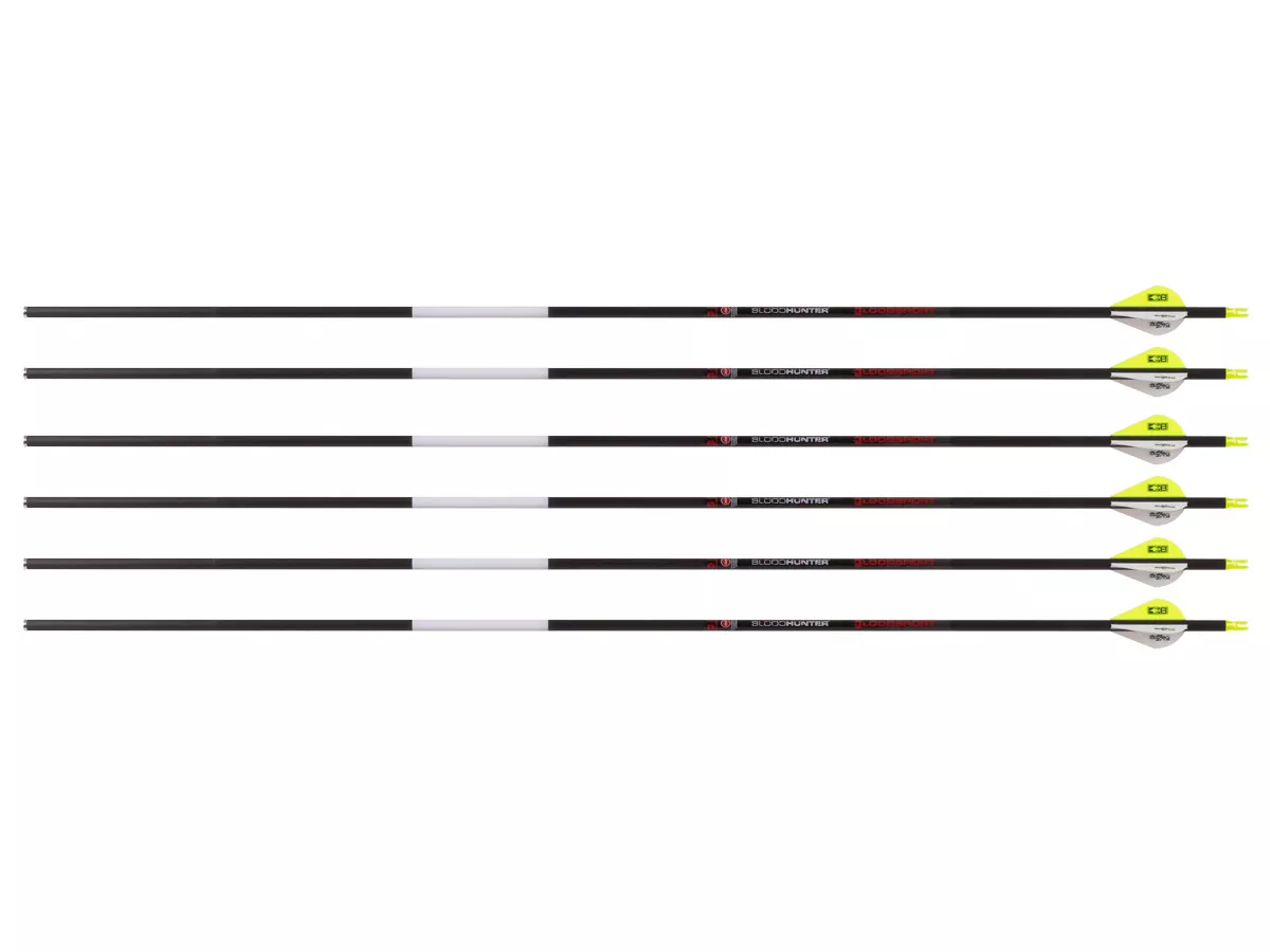 Bloodsport Bloodhunter Arrow, 300 Spine, 6 Pack