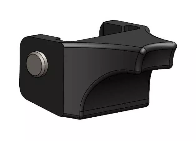 Blue Ox Pintle Hitch Adjustable Ball Mount Add-On• BXH9000