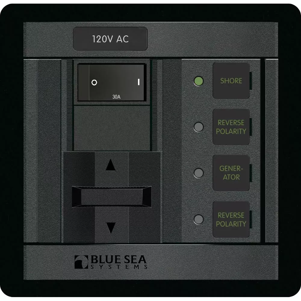 Blue Sea 1208 120V AC 2 Sources – 30A [1208]