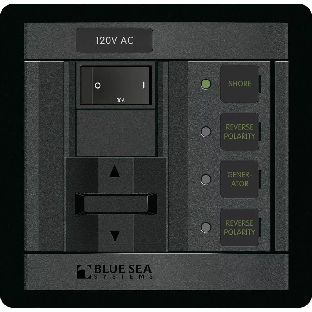 Blue Sea 1208 120V AC 2 Sources – 30A
