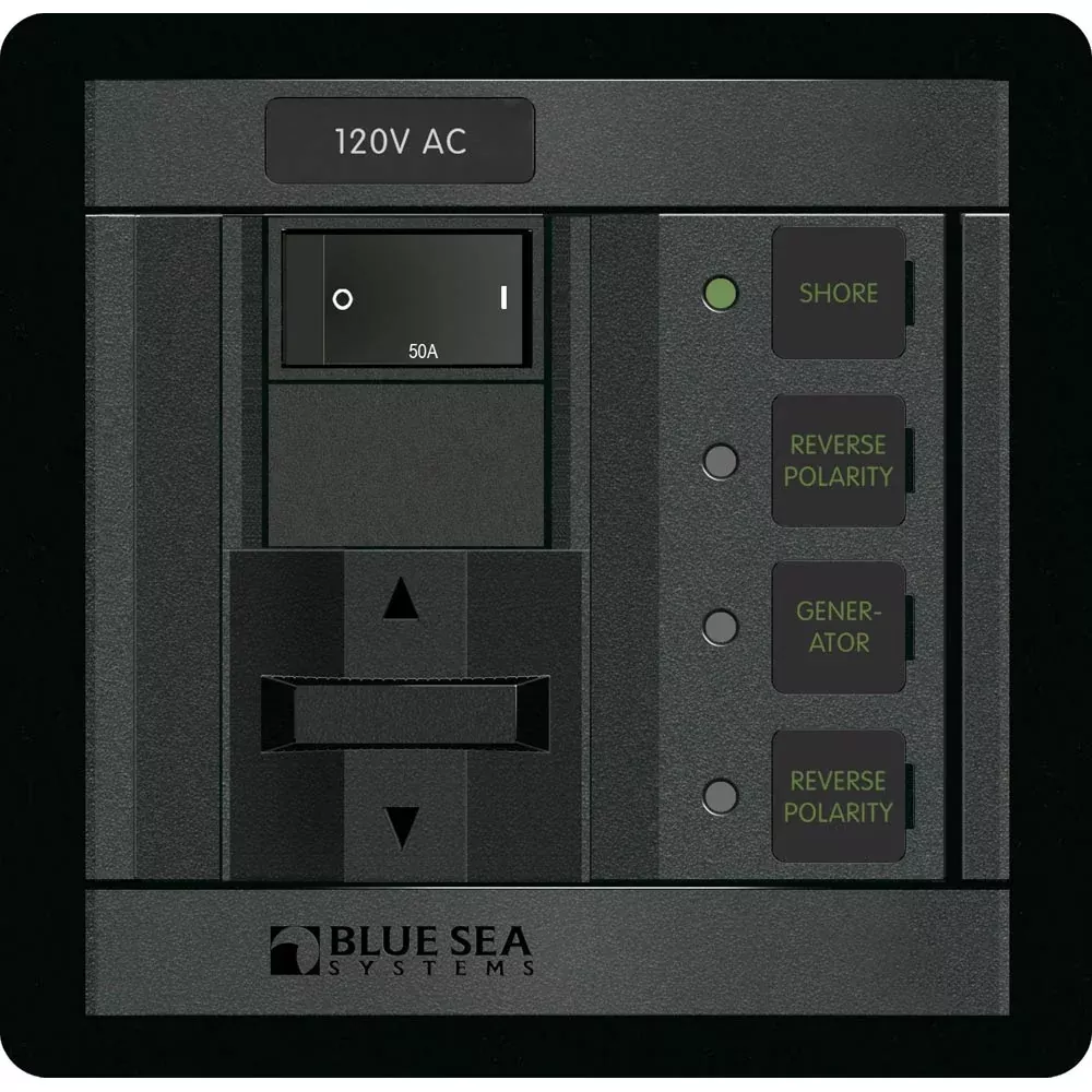 Blue Sea 1231 120V AC 2 Sources – 50A [1231]
