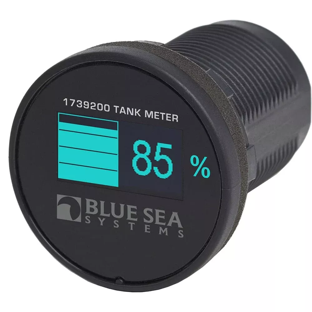 Blue Sea 1739200 Mini OLED Tank Meter – Blue