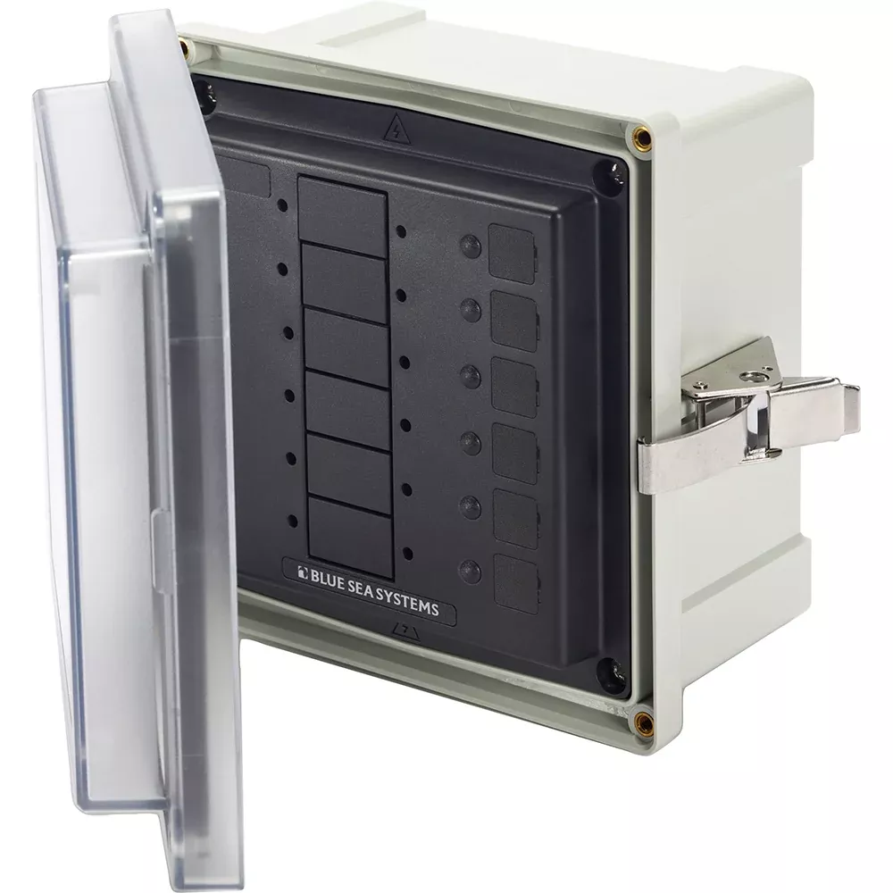 Blue Sea 3113 – SMS Panel Enclosure w/6 Blank Circuits[3113]