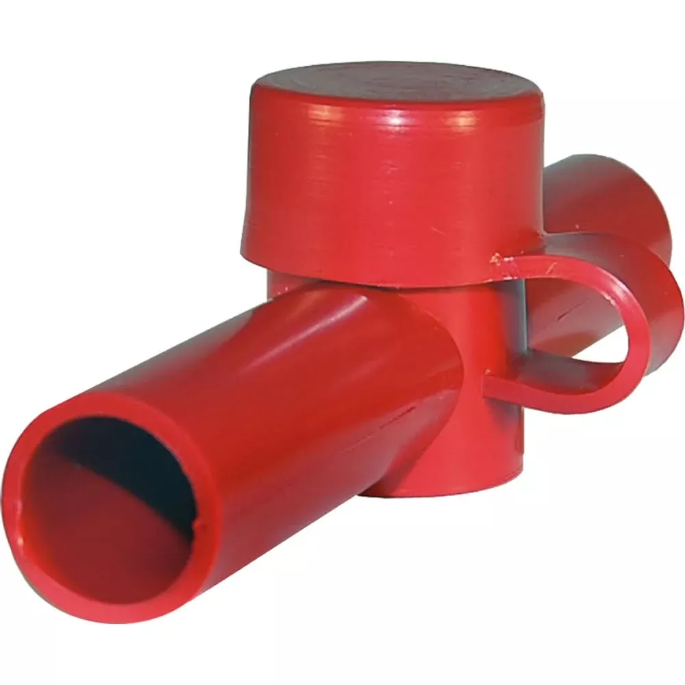 Blue Sea 4003 Cable Cap Dual Entry – Red [4003]