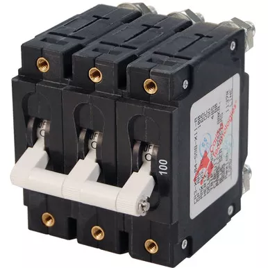 Blue Sea 7290 100A C-Series Triple Pole Breaker