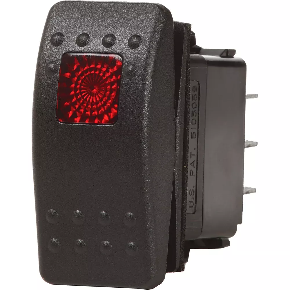 Blue Sea 7929 Contura II Switch SPST Black – OFF-ON [7929]