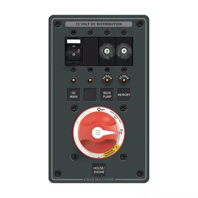 Blue Sea 8686 m-Series Dual Circuit Plus Panel