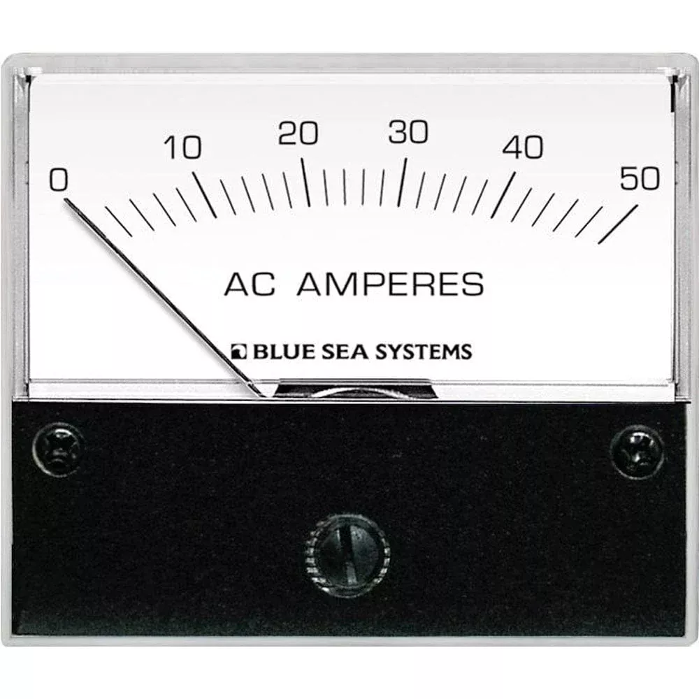 Blue Sea 9630 AC Analog Ammeter0-50 Amperes AC