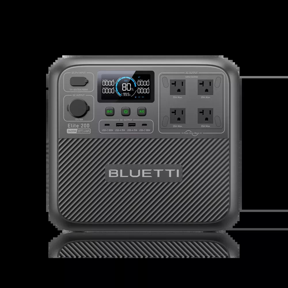 BLUETTI Elite 200 V2 Portable Power Station | 2600W 2073.6Wh (SC)