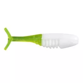 Bobby Garland Itty Bit Slab Hunt'R - 1.25" - Bone White Chartreuse
