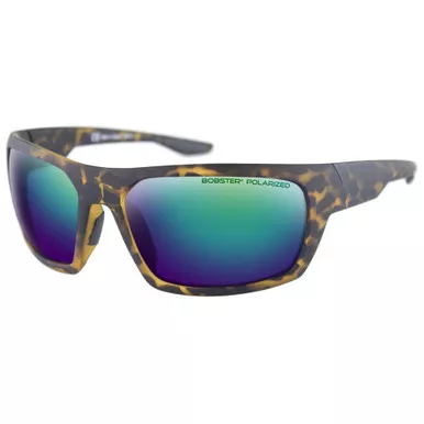 Bobster BTRT001P Trout Sunglasses w/ Matte Brown Tortoise Frame & Brown Polarized Green Revo Mirror Lens