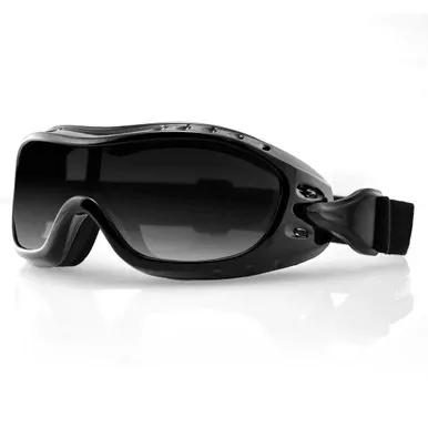 Bobster Nigh Hawk Riding Goggles w/ Shatter Resistant Polycarbonate Lenses