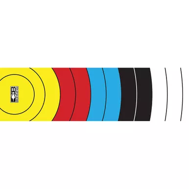 Bohning Arrow Wraps Target Face 4 In. Small 13 Pk.