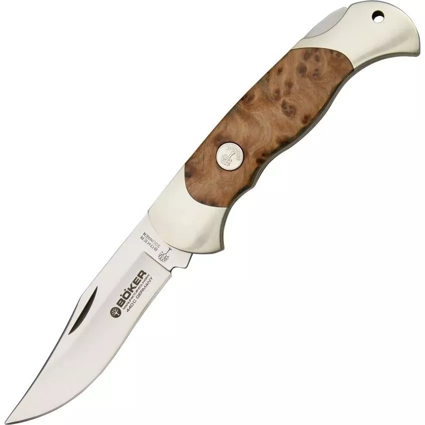 Boker 112002TH Thuya Wood Lockback Folding Pocket Knife