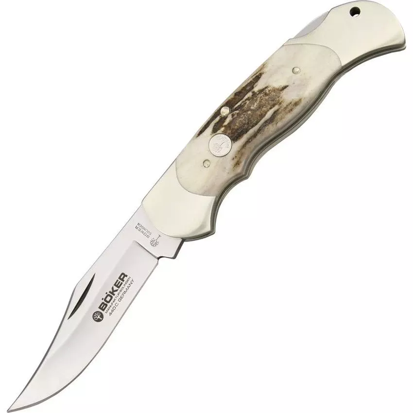 Boker 113004ST Optima Series Lockblade Lockback Folding Pocket Knife