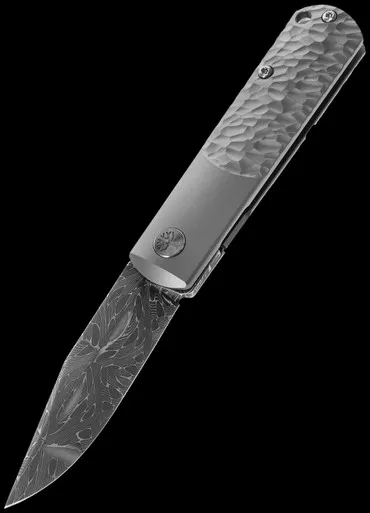 Boker BRLW Meteorite Damast Folding Knife
