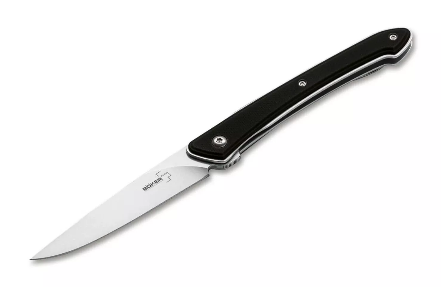 Boker Knives Boker Plus 01BO244 Spillo Liner Lock Flipper Black G10